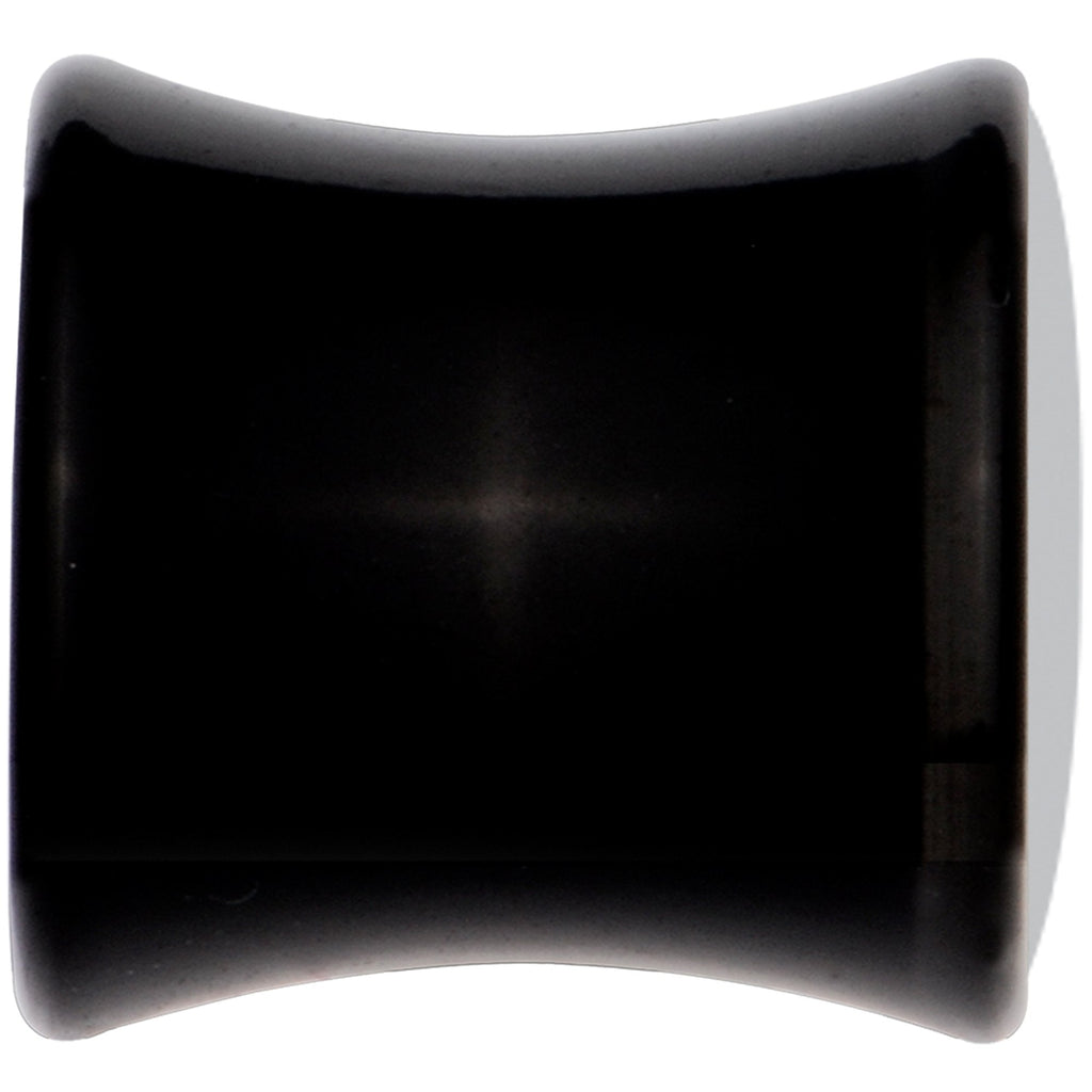 Black Acrylic Woodland Camo Print Saddle Plug Set 0G